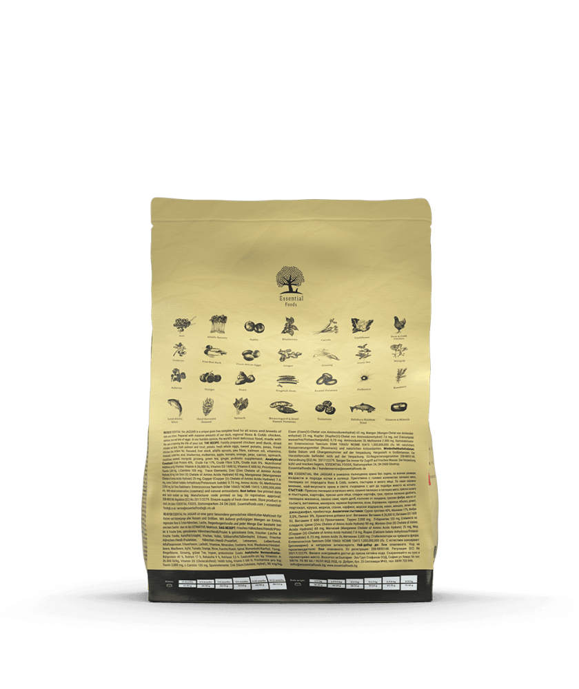 [貓貓專區] Essential Foods 捷豹 - 新鮮三文魚和鱒魚無穀物全貓天然糧 3KG：圖片 4