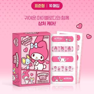 [韓國直送] My Mellody - 韓國限定膠布 10片一盒 (韓國製)