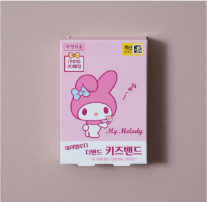 [韓國直送] My Melody - 韓國限定膠布 3款尺寸共20片一盒 (韓國製)