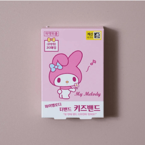 [韓國直送] My Melody - 韓國限定膠布 3款尺寸共20片一盒 (韓國製)