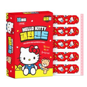 [韓國直送] Hello Kitty - 韓國限定膠布 16片一盒 (韓國製)