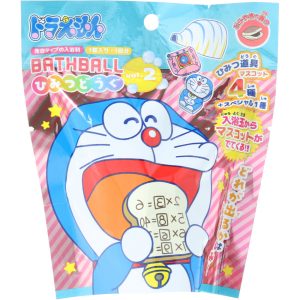 [日本直送] Doraemon - 多啦A夢叮噹入浴球 連玩具一款 (銅鑼燒香味 - 隨機款式)