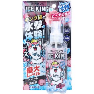 [日本直送] 白元 - Ice King 桃味冰感衣物噴霧 100ml (日本製)