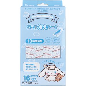 [日本直送] Cinamoroll - 玉桂狗日本限定凝膠冷凍退熱貼16片裝 (冷卻持續10小時)