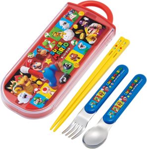 [日本直送] MARIO - 馬利奧日本製銀離子餐具套裝 (可放入洗碗機清洗)