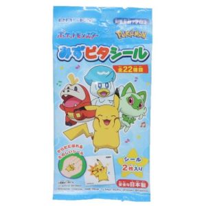[日本直送] POKEMON - 寵物小精靈日本限定水印貼紙 一包2張 (日本製 - 22款圖案隨機出貨)